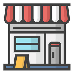 shop and store