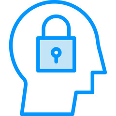 lock vector line icon .svg