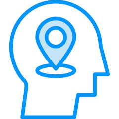 location vector line icon .svg