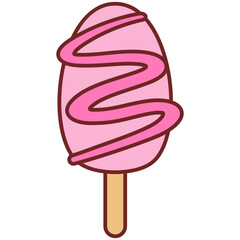 ice cream on a stick