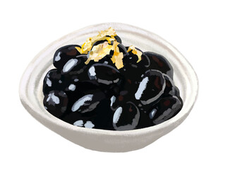 おせちの黒豆（金箔付き）