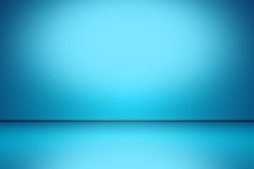 Obraz premium empty space background with gradient blue color
