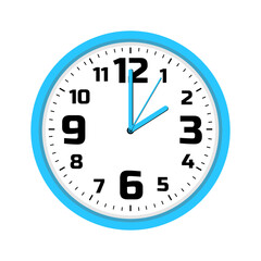 2 o'clock, Clock icon design. Vector office clock icon