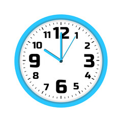 10 o'clock, Clock icon design. Vector office clock icon