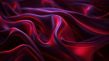 Obraz premium Dark red and purple silk texture.