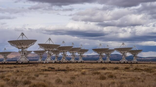 NRAO Very Large Array - Time Lapse