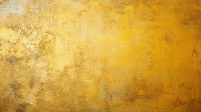 Goldenrod Texture with Gold Paint Stroke
