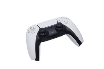 Top View Game Controller on transparent background png - obrazy, fototapety, plakaty