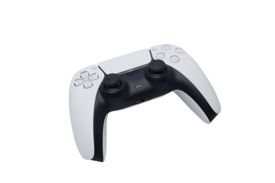 Top View Game Controller on transparent background png