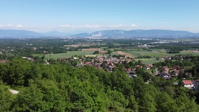 Pays de Gex Panorama - Vid&eacute;o drone HD, Ain 01