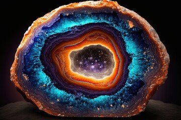 Cosmic Geode: A Universe Within
