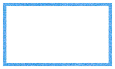 blue square frame decorative material