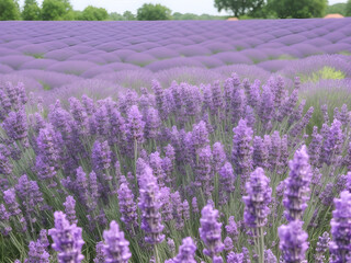 lavender field region