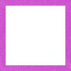 Purple square frame decorative material