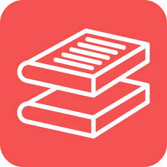 Vector Design Books Icon Style