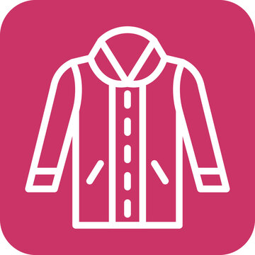 recommend clip art: Vector Design Varsity Jacket Icon Style