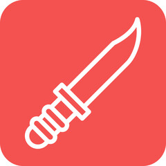 Vector Design Knife Icon Style