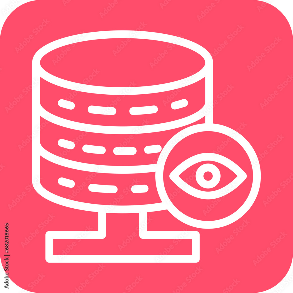 Poster vector design database vision icon style