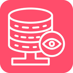 Vector Design Database Vision Icon Style