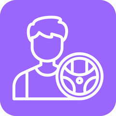 Vector Design Driving Icon Style