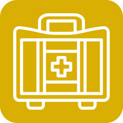 Obraz premium Vector Design First Aid Kit Icon Style