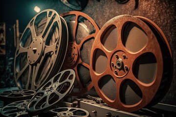 cla reels, Film concept production vintage cinema movie, Video,