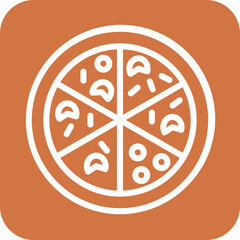 Vector Design Pizza Icon Style