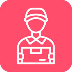 Vector Design Courier Icon Style