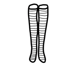 mardi gras Fat Tuesday New Orleans krewe celebrate party leg tight accessory