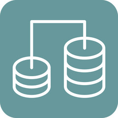 Vector Design Database Icon Style