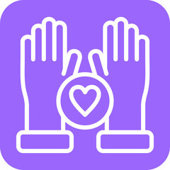 Obraz premium Vector Design Hands Up Icon Style