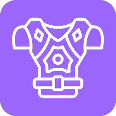 Vector Design Armor Icon Style