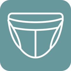 Vector Design Underwear Icon Style