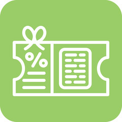Vector Design Voucher Icon Style
