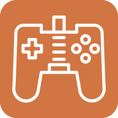 Vector Design Gamepad Icon Style
