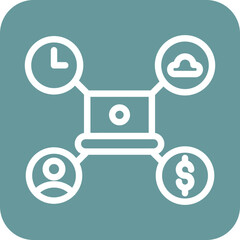 Vector Design Gig Economy Icon Style