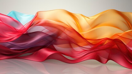 Abstract Wave Shape On Lowpolygonal Triangular , Background HD For Designer