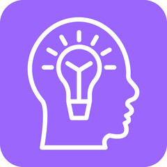 Vector Design Knowledge Icon Style