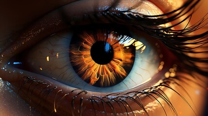 Closeup Woman Eye Visual Effects , Background HD For Designer