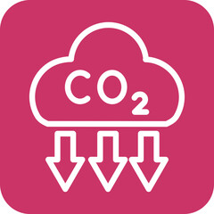 Vector Design Co2 Extraction Icon Style