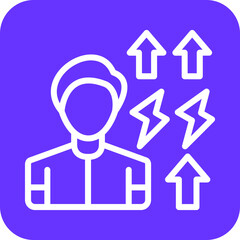 Obraz premium Vector Design Employees Motivation Icon Style