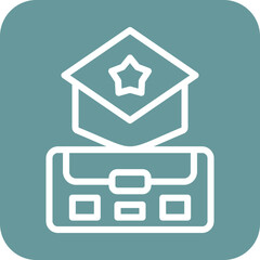 Vector Design Education Icon Style