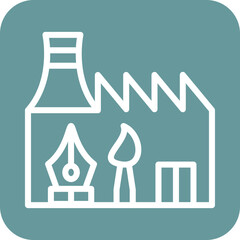 Vector Design Creative Factory Icon Style