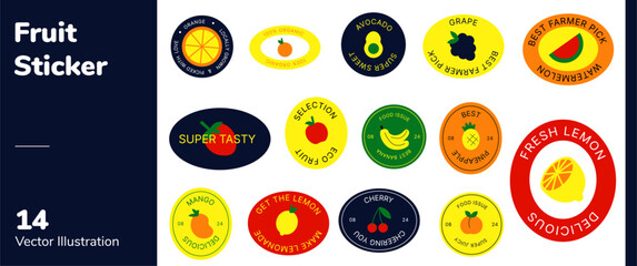 Fruit Sticker