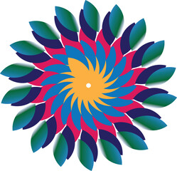 Beautiful Decoration ornament mandala design
