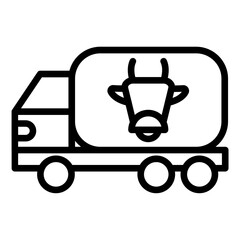Milk Tank Icon Style