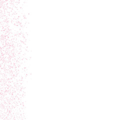 Abstract transparent rose gold glitters background