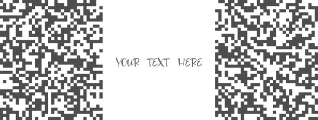 Fototapeta premium Abstract background for banners, screensavers and covers made of pixel art