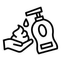 Cleansing Foam Icon Style