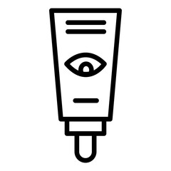 Eye Cream Icon Style